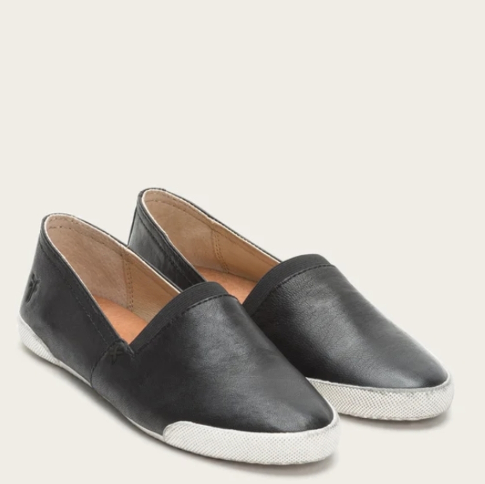 Frye Womens Melanie Comfort Slip On Leather Flats Loafer shoes sz 11M